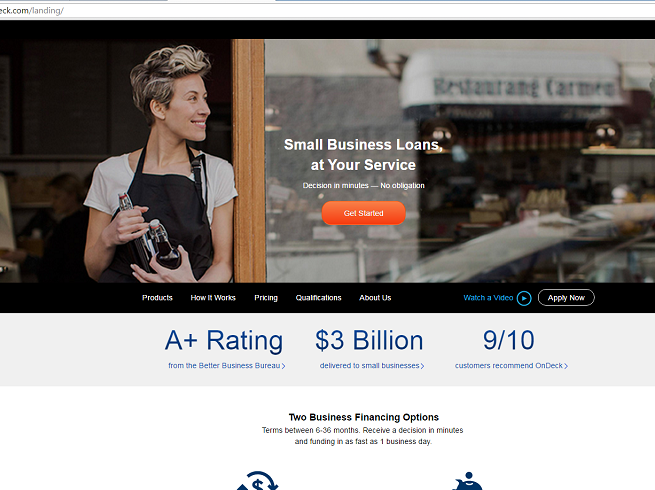 OnDeck - Small Business Loans