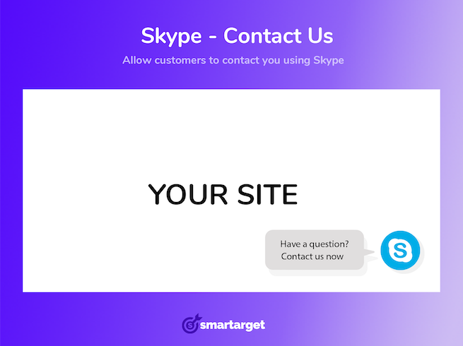 Smartarget Skype - Contact Us