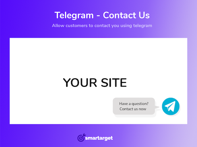 Smartarget Telegram - Contact Us