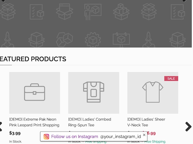 Instagram - Follow Us by smartarget