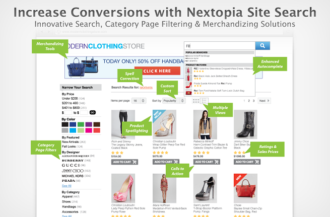 Nextopia Site Search