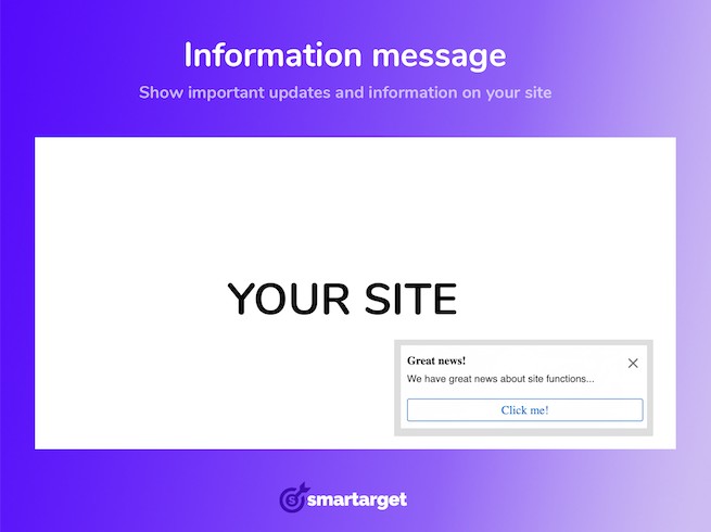 Smartarget Information Message