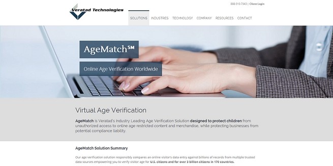 Veratad Age Verification